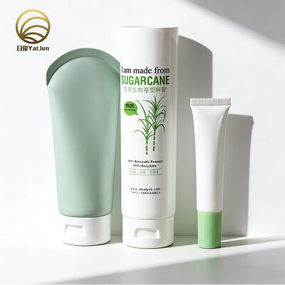 Quality 30ml 50ml Sugarcane Cosmetic Tubes with Flip Top Cap for Sunscreen factory
