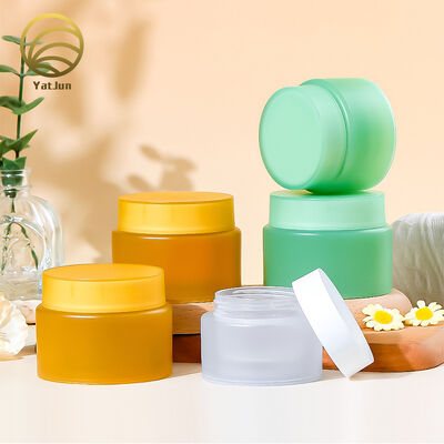 Qualità Barattolo di plastica cosmetica vuoto da 50 g 100 g in PP per confezioni per la cura della pelle fabbrica