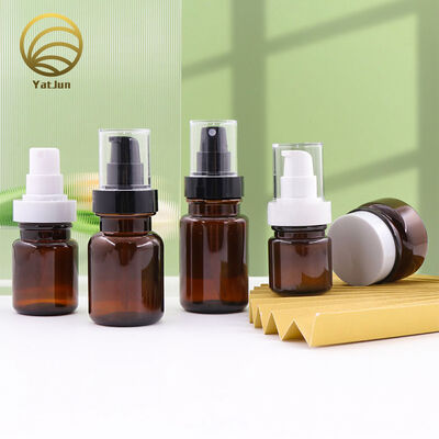 Quality 40ml 60ml 80ml 100ml 120ml 160ml PET bottle with spray cap factory