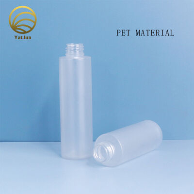 Quality 100ml 120ml 150ml PET matte transparent bottle with flip top cap factory