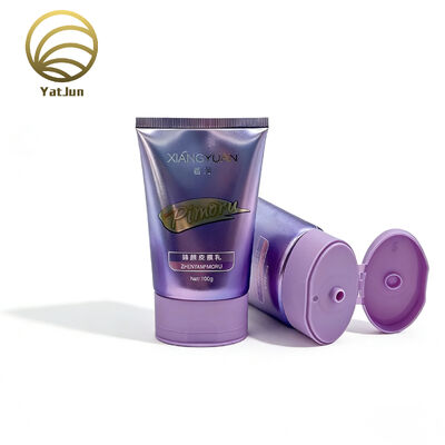 Quality 50ml 100g Empty Plastic ABL Oval Tube With Flip Top Cap For Sunscreen Lotion Packaging  factory