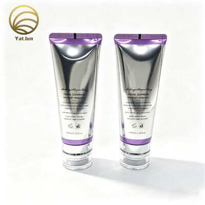 Kualitas Tabung bulat kosong ABL 100ml dengan tutup flip top akrilik pabrik