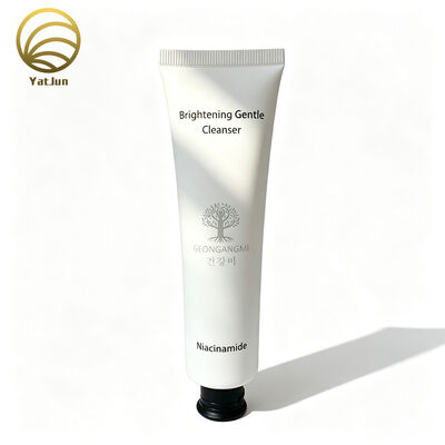 Kualitas 50ml Tabung PE Putih Kosong Kemasan Kosmetik untuk Krim Tangan pabrik