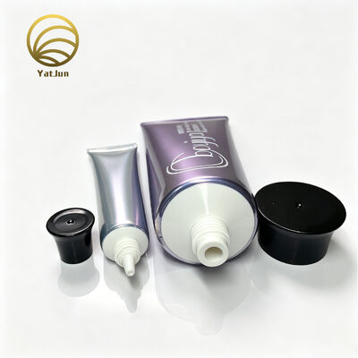 Quality Custom Aluminum Plastic Laminated Tube Empty Cosmetic Hand Cream Facial Cleanser Packaging Tube factory