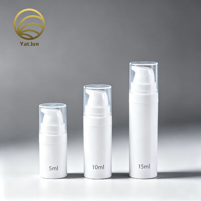 Jakość 5 ml 10 ml 15 ml PP Airless Balsam Butelka z pompką Pojemnik z pompką kosmetyczną do podróżnej pielęgnacji skóry w postaci serum fabryka
