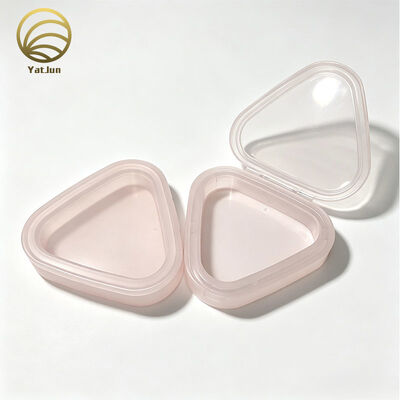 Quality 20ml PP Triangle Cosmetic Jar with Flip Lid for Cleansing Balm & Solid Perfume factory