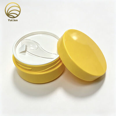 Quality 30g PP Round Cosmetic Cream Jar with Spoon for face cream, Sleeping Mask factory