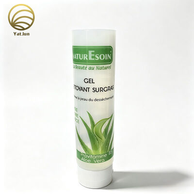 Kualitas D50 PE Tabung Peras Kosmetik dengan Tutup Flip Top, Tabung Kosong untuk Gel Lidah Buaya, Body Lotion &amp; Pembersih pabrik