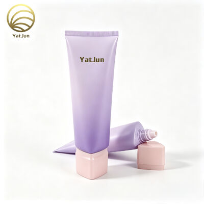 Calidad Tubo cosmético de PE personalizado con tapón de rosca para crema para el cuidado de la piel fábrica