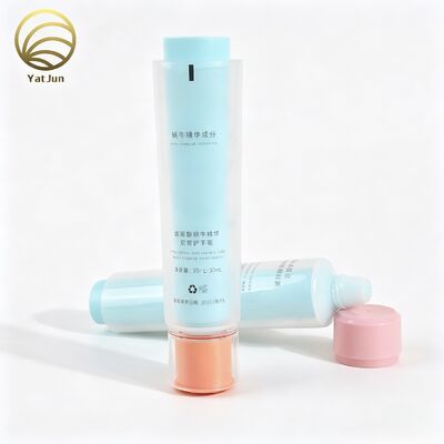 Chất lượng 30ml + 30ml PE Ống ép mỹ phẩm buồng đôi cho bao bì kem tay nhà máy